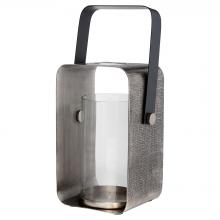 Cyan Designs 11830 - Samara Lantern | Antique Nickel | Small
