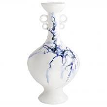 Cyan Designs 11922 - Nola Vase | White | Blue | Black | Tall