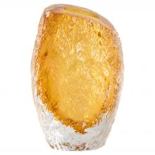 Cyan Designs 12034 - Baltic Vase | Amber | Clear | Small