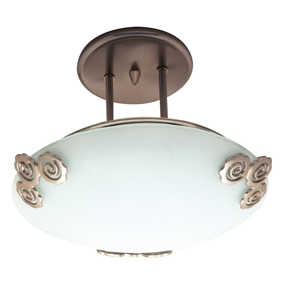 1 Light Semi Flush Mount Aroma Collection