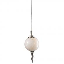 PLC Lighting 305 WHITE - 1 Light Mini Pendant Stratus Collection