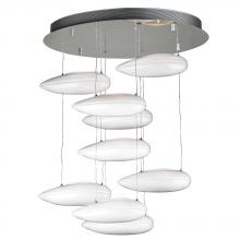 PLC Lighting 76863 PC - 9 Light Chandelier Aquarium Collection