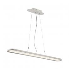 PLC Lighting 92951WH - Crispin Led Linear Pendant