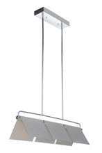 Craftmade 49573-CH-LED - Tente 3 Light LED Island in Chrome