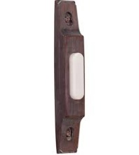 Craftmade BS3-RB - Surface Mount Thin Profile LED Lighted Push Button in Rustic Brick