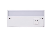 Craftmade CUC3008-W-LED - 8" Under Cabinet LED Light Bar in White (3-in-1 Adjustable Color Temperature)