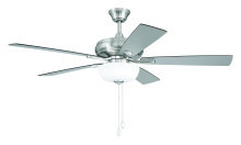 Craftmade ECF211BNK5-BNGW - EOS 2 Light Frosted White Bowl 52" Ceiling Fan