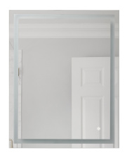 Craftmade MIR106-W - 30â€ x 24â€ x 1.4â€ Rectangular Back Lit LED Mirror, Defogger & Dimmer, 3000K