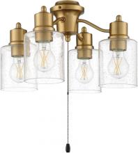 Craftmade LK403107-SB-LED - 4 Light Universal Light Kit in Satin Brass