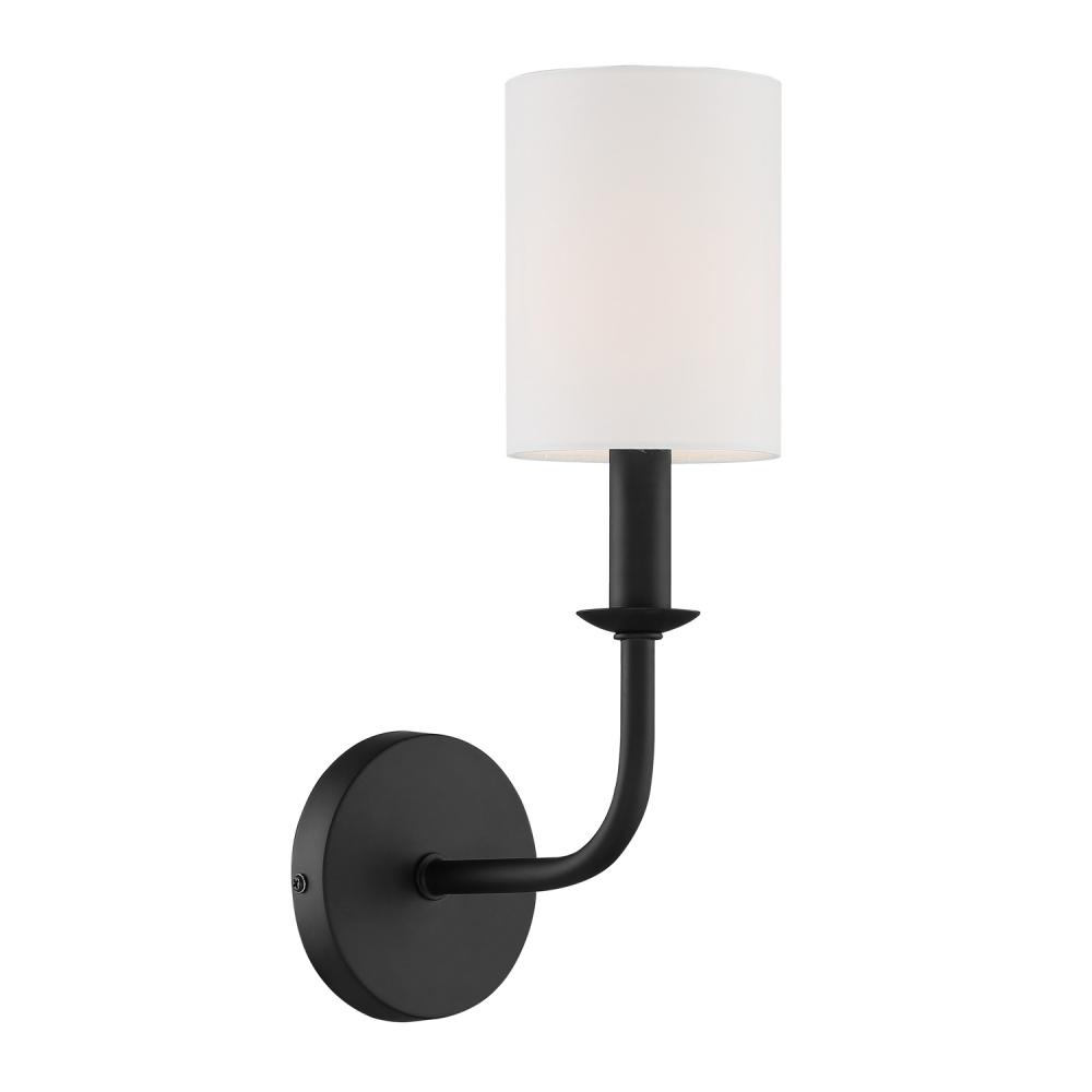 Bailey 4.75'' Matte Black Sconce