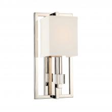 Crystorama 8881-PN - Dixon 7'' Polished Nickel Sconce