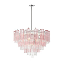 Crystorama ADD-316-CH-SP - Addis 32'' Polished Chrome Chandelier