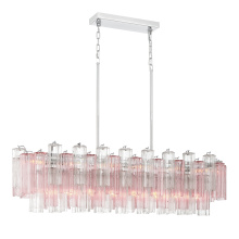 Crystorama ADD-317-CH-SP - Addis 51.75'' Polished Chrome Linear Chandelier