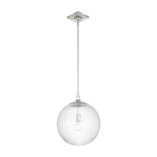 Crystorama ORY-1007-PN-CL - Orly 14'' Polished Nickel Pendant