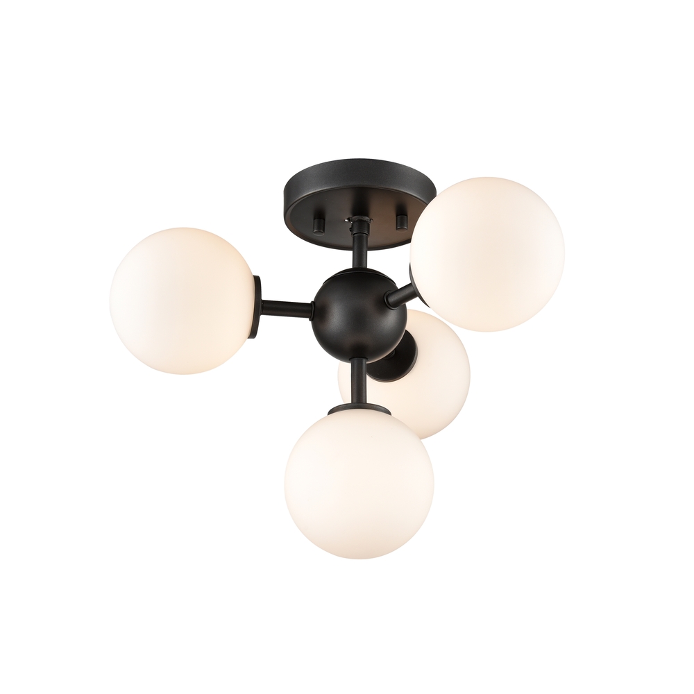 Alouette 4 Light Semi-Flush Mount