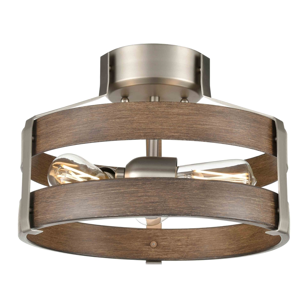 FORT GARRY 3 LT SEMI FLUSH