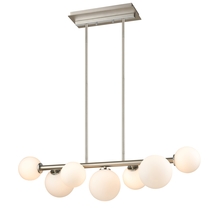 DVI DVP34502CH+BN-OP - ALOUETTE 7 LT LINEAR CHANDELIE