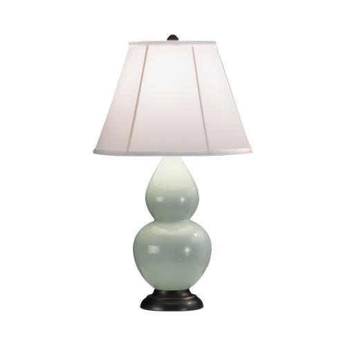 Celadon Small Double Gourd Accent Lamp