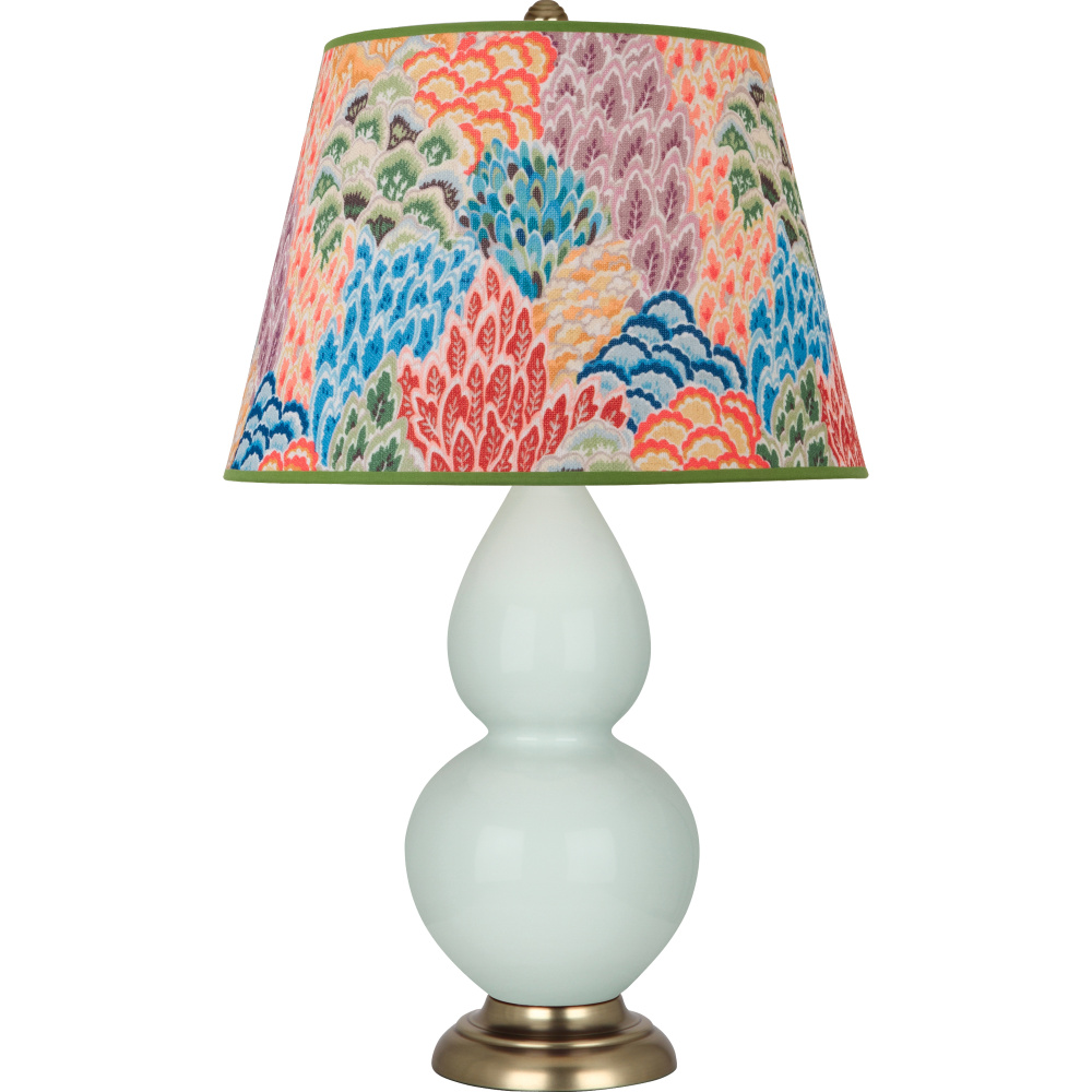 Celadon Double Gourd Table Lamp