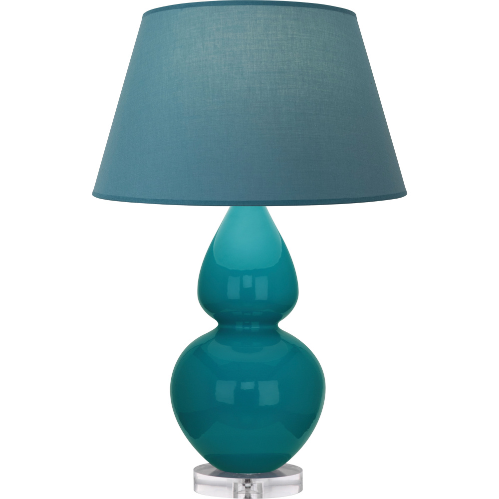 Peacock Double Gourd Table Lamp