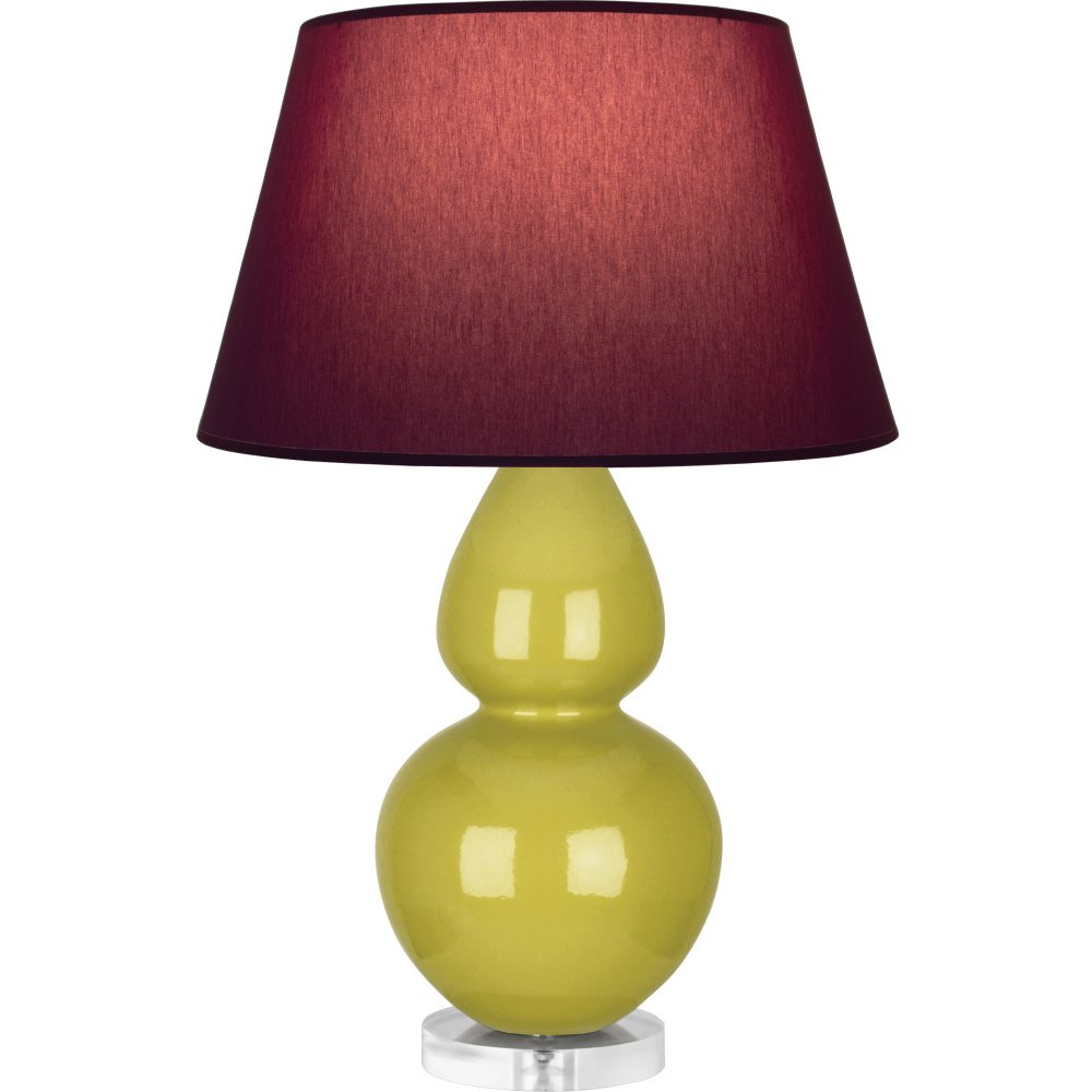 Citron Double Gourd Table Lamp