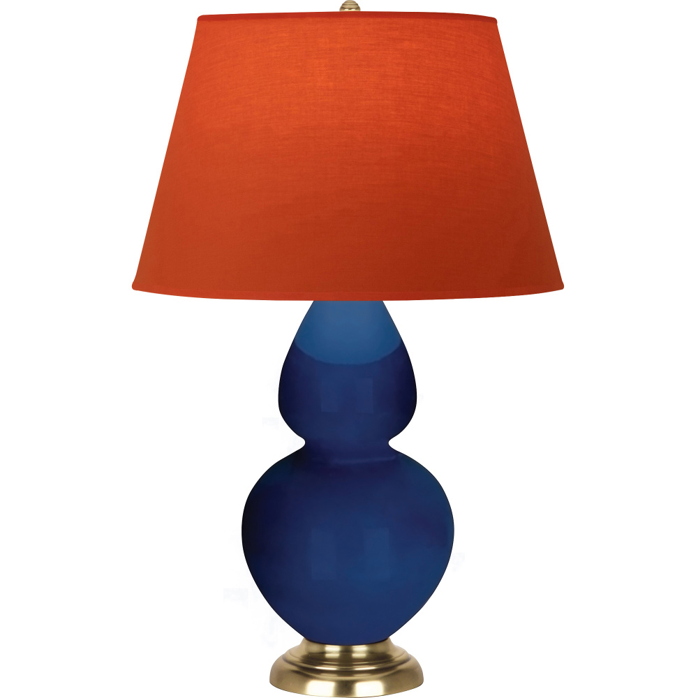 Cobalt Double Gourd Table Lamp