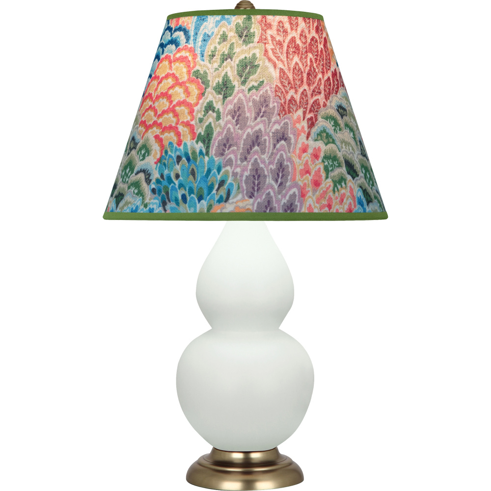Matte Celadon Small Double Gourd Accent Lamp