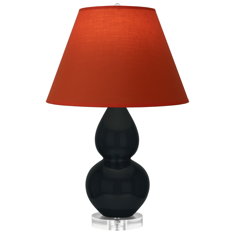 Obsidian Small Double Gourd Accent Lamp