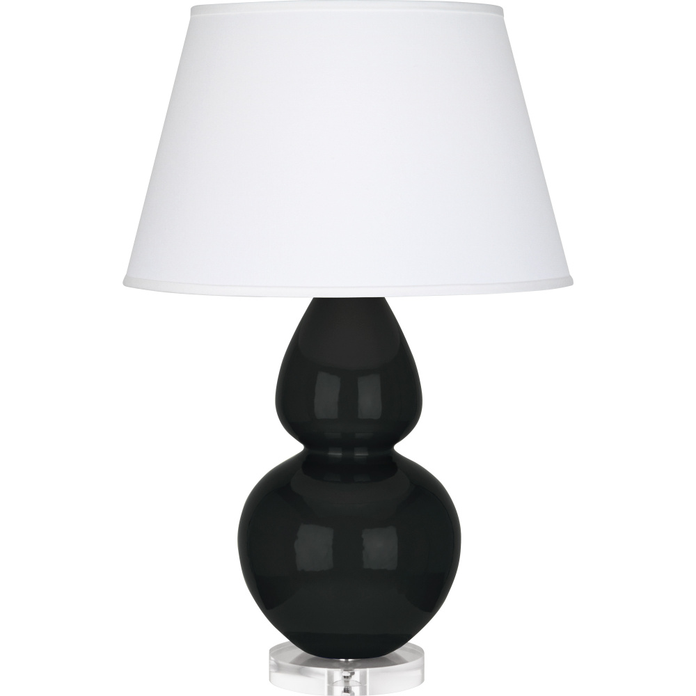Obsidian Double Gourd Table Lamp