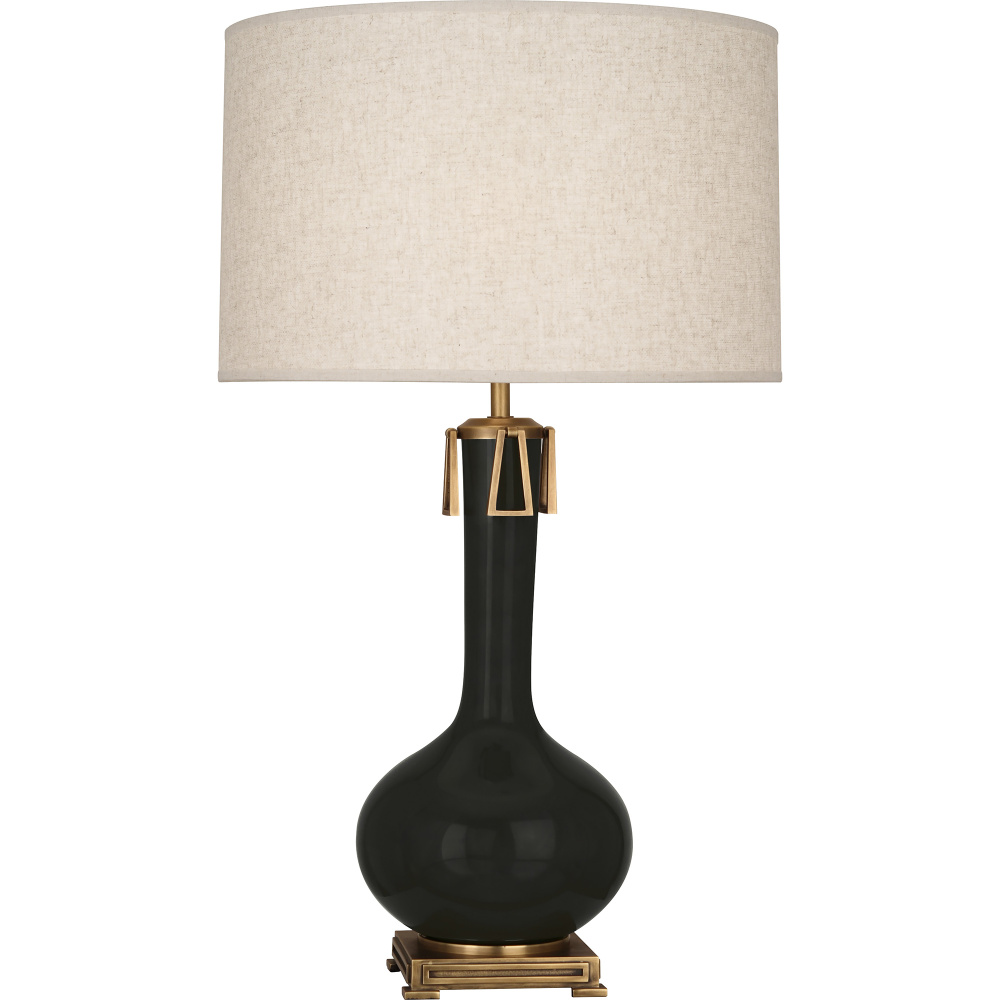 Obsidian Athena Table Lamp