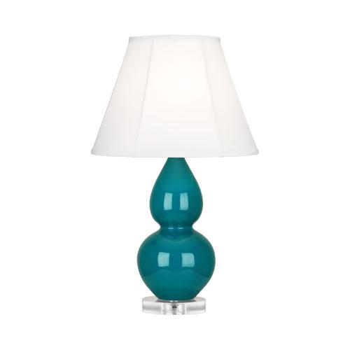 Peacock Small Double Gourd Accent Lamp