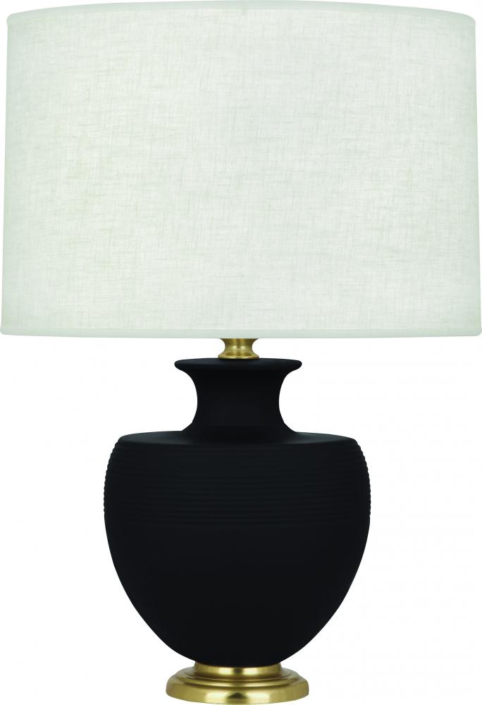 Matte Dark Coal Michael Berman Atlas Table Lamp