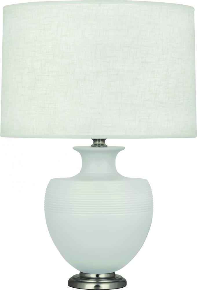 Matte Dove Michael Berman Atlas Table Lamp