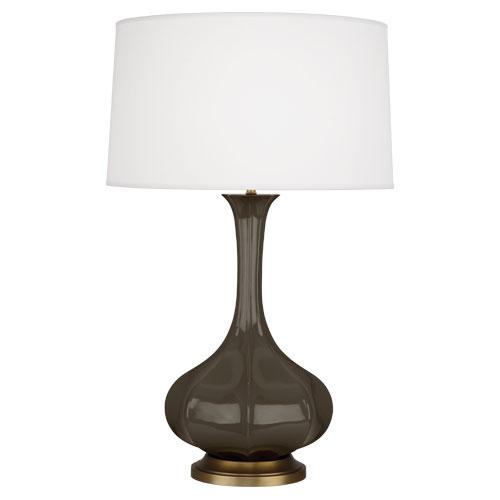 Brown Tea Pike Table Lamp