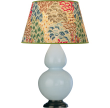 Robert Abbey 1646F - Baby Blue Double Gourd Table Lamp