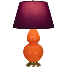 Robert Abbey 1665P - Pumpkin Double Gourd Table Lamp