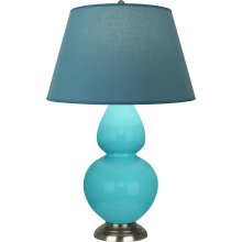 Robert Abbey 1741B - Egg Blue Double Gourd Table Lamp