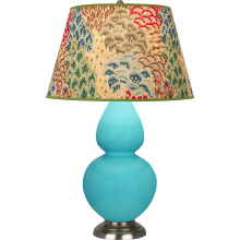 Robert Abbey 1741F - Egg Blue Double Gourd Table Lamp