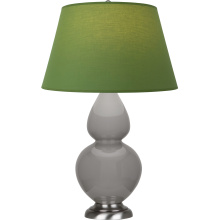 Robert Abbey 1750G - Smokey Taupe Double Gourd Table Lamp