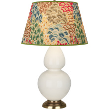 Robert Abbey 1754F - Bone Double Gourd Table Lamp