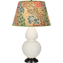 Robert Abbey 1755F - Bone Double Gourd Table Lamp