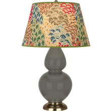 Robert Abbey CR20F - Ash Double Gourd Table Lamp