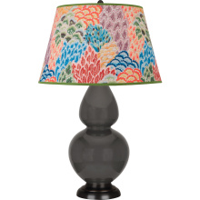 Robert Abbey CR21S - Ash Double Gourd Table Lamp