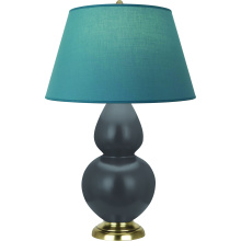 Robert Abbey MCR55B - Matte Ash Double Gourd Table Lamp