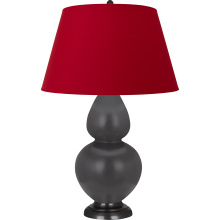 Robert Abbey MCR57R - Matte Ash Double Gourd Table Lamp
