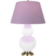 Robert Abbey MLY55L - Matte Lily Double Gourd Table Lamp
