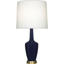 Robert Abbey MMB38 - Matte Midnight Blue Emma Table Lamp