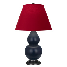 Robert Abbey MMB51R - Matte Midnight Blue Small Double Gourd Accent Lamp