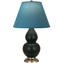 Robert Abbey MOS10B - Matte Obsidian Small Double Gourd Accent Lamp