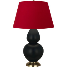 Robert Abbey MOS20R - Matte Obsidian Double Gourd Table Lamp